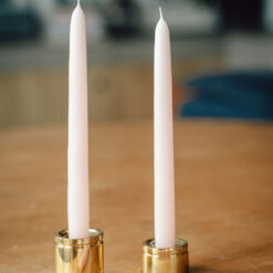 Набір ніжно-рожевих столових свічок, 4 шт