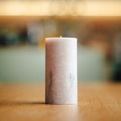 "Магія сандалу", свічка-циліндр 6х12 см з ароматом сандалу