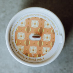 Свічка із соєвого воску з ароматом "ваніль"