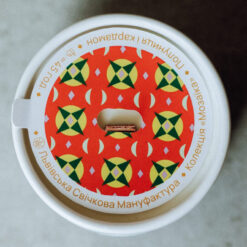 Свічка із соєвого воску з ароматом "полуниця і кардамон"