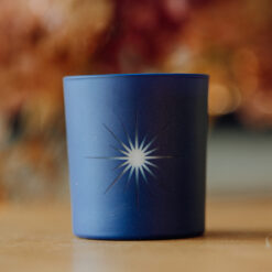 Свічка "Різдвяна" із соєвого воску з ароматом "цитрус та жасмин"